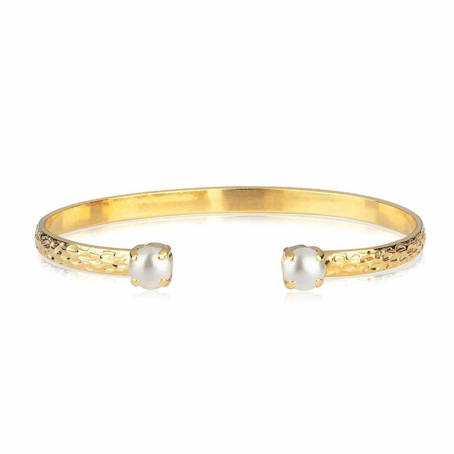 Armband Caroline Svedbom Smycken | Caroline Svedbom Armband Natti Bracelet / Pearl Guld