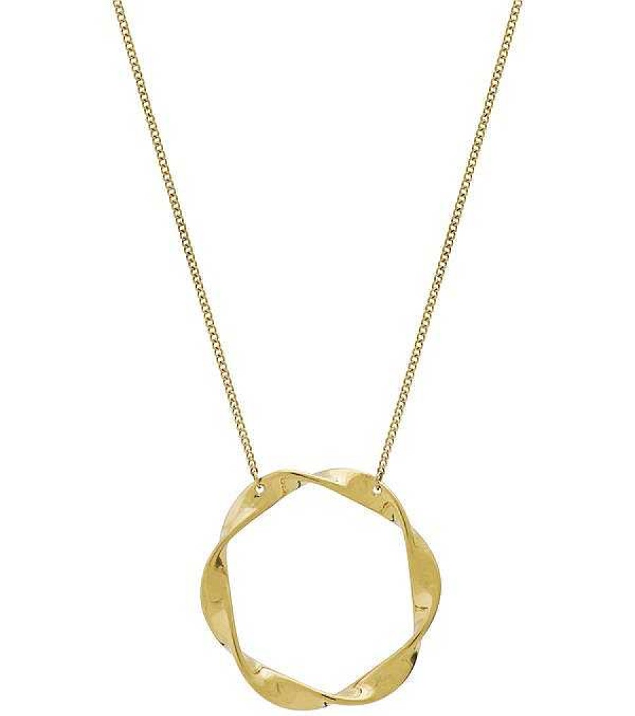 Halsband Edblad Smycken, Halsband, Armband, Örhängen | Edblad Swirl Necklace Large Gold