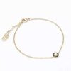 Armband Lily and Rose Smycken | Lily And Rose Petite Miss Sofia Bracelet Ivory Pearl / Jet (Gold)