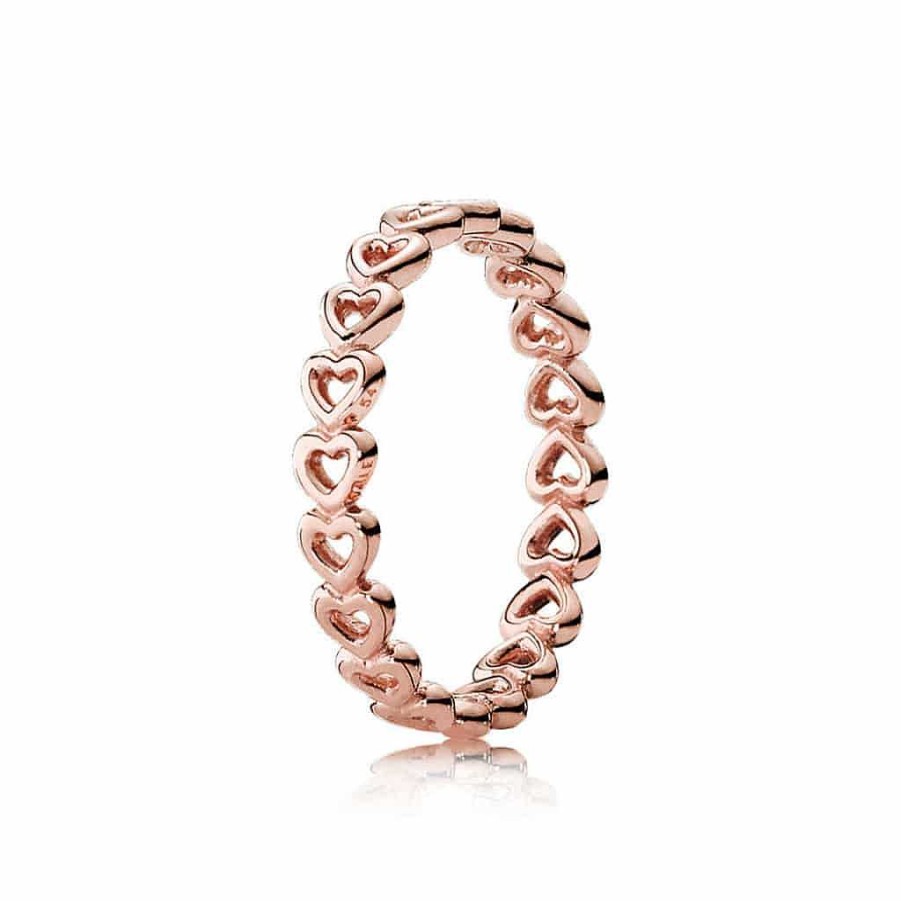 Ringar Pandora smycken, Berlock, Ringar | Pandora Linked Love Ring 180177