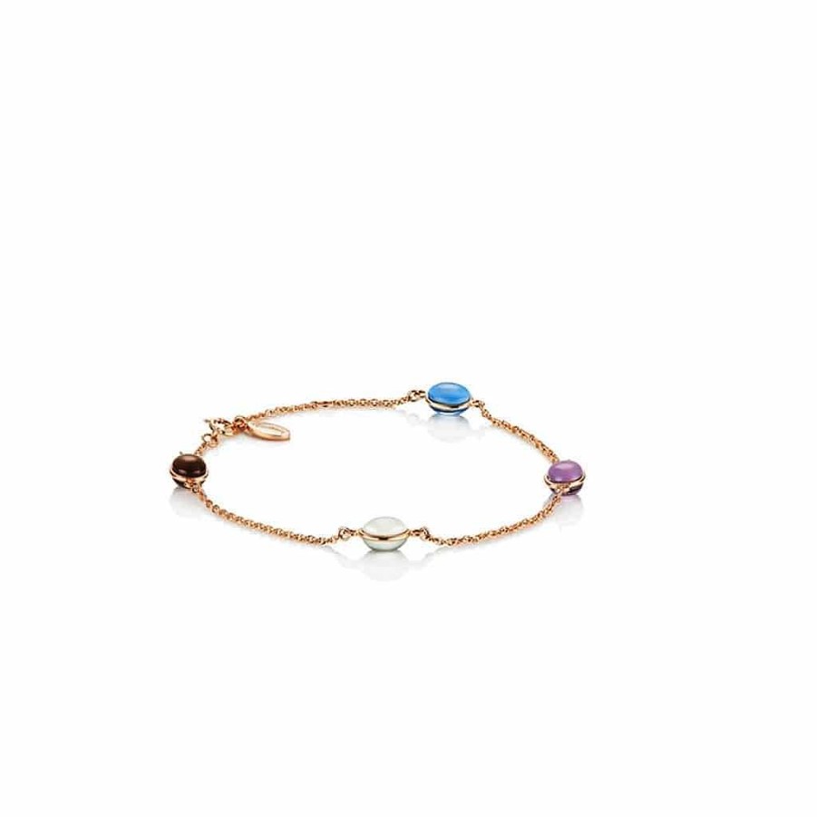 Armband Efva Attling Smycken, Örhängen, Ringar | Efva Attling Love Beads Flow Bracelet Rodguld