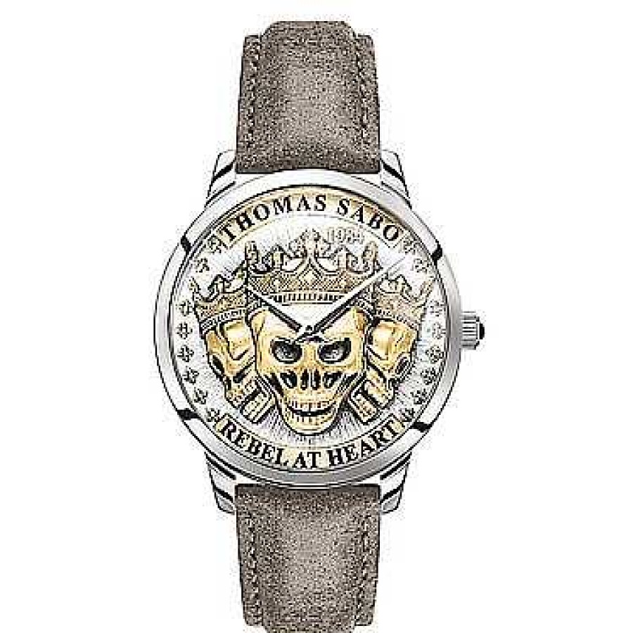 Klockor Thomas Sabo Smycken, Halsband | Thomas Sabo Rebel At Heart Men'S Watch 42Mm Wa0356-273-207