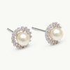 Orhangen Lily and Rose Smycken | Lily And Rose Colette Pearl Stud Earrings Ivory Pearl