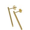 Orhangen Edblad Smycken, Halsband, Armband, Örhängen | Edblad Bridge Earrings Matt Gold