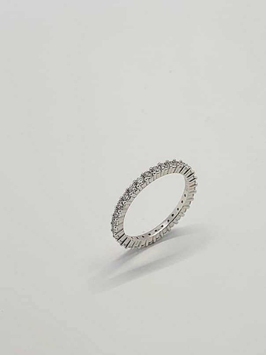 Ringar Vidal&Vidal | Vidal & Vidal Silver Ring Zirkonia