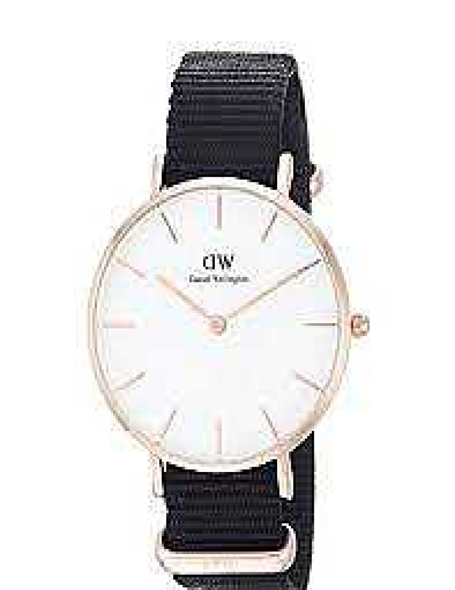 Klockor Daniel Wellington Klockor | Daniel Wellington Klocka Classic Petite Cornwall 32 Vit Svart Dw00100253