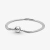 Armband Pandora smycken, Berlock, Ringar | Pandora Moments Ormkedjearmband Med Flera Kedjor