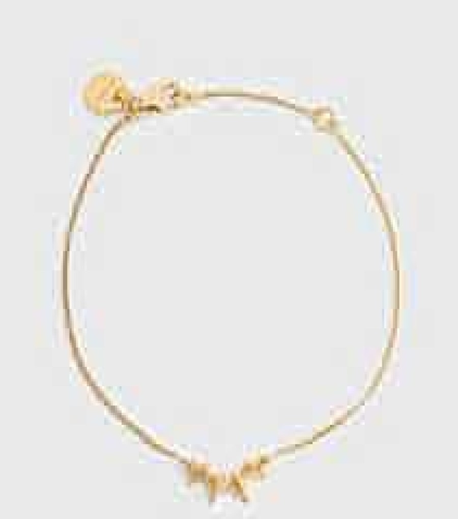 Armband Syster P Smycken | Syster P Uma Spike Bracelet Gold