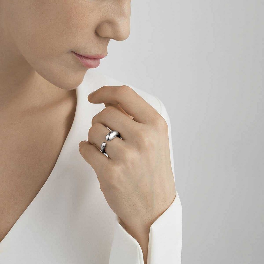 Ringar Georg Jensen Smycken | Georg Jensen Mercy Ring Liten 20000078