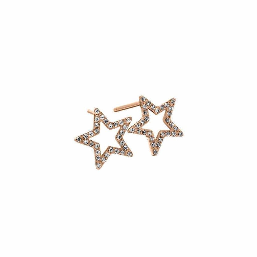 Orhangen Edblad Smycken, Halsband, Armband, Örhängen | Edblad Nova Cz Studs Rose Gold