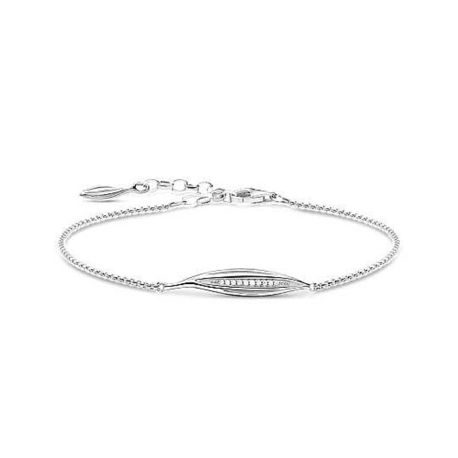 Armband Thomas Sabo Smycken, Halsband | Thomas Sabo Bracelet Leaf Silver