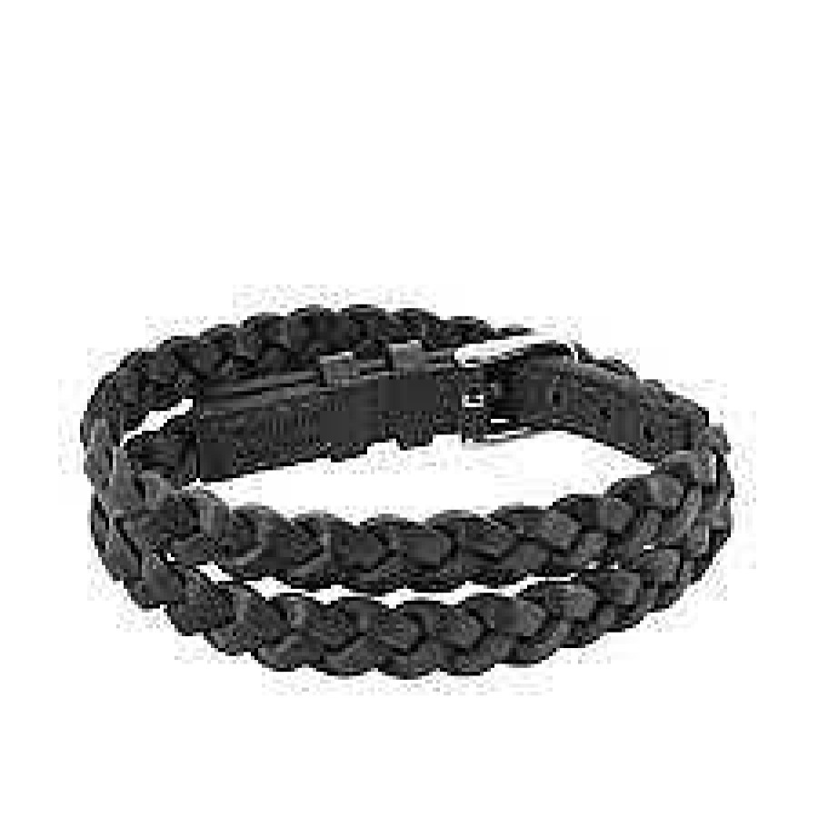 Armband Arock Smycken | Arock Benji Armband Svart