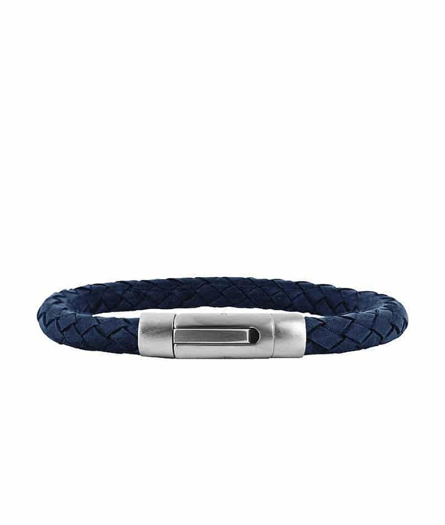 Armband Arock Smycken | Arock Izar Armband Navy Steel