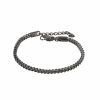 Armband Arock Smycken | Arock Iggy Small Armband Gun Metal