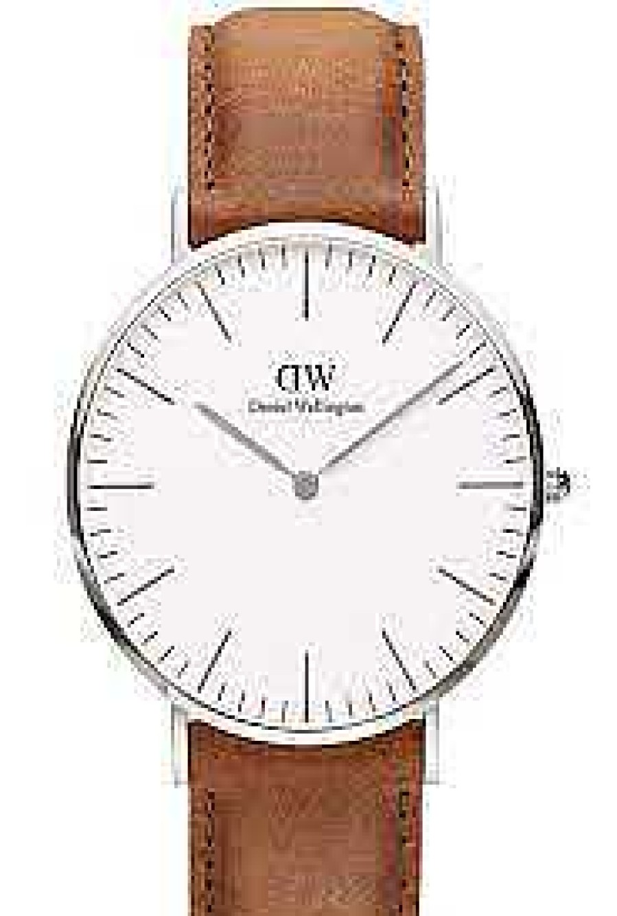 Klockor Daniel Wellington Klockor | Daniel Wellington Klocka Classic Durham 40 Vit Brun Dw00100110