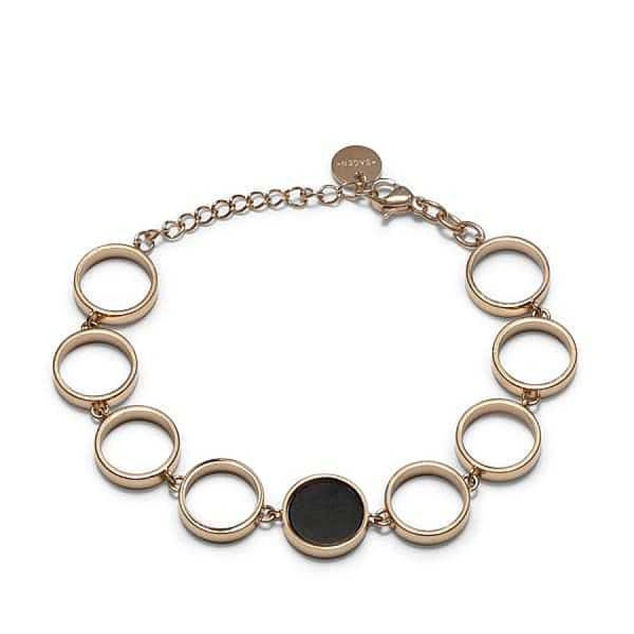 Armband Sägen | Sagen Luna Golden Bracelet Gst10Bsc