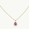 Halsband Lily and Rose Smycken | Lily And Rose Amelie Necklace Amethyst