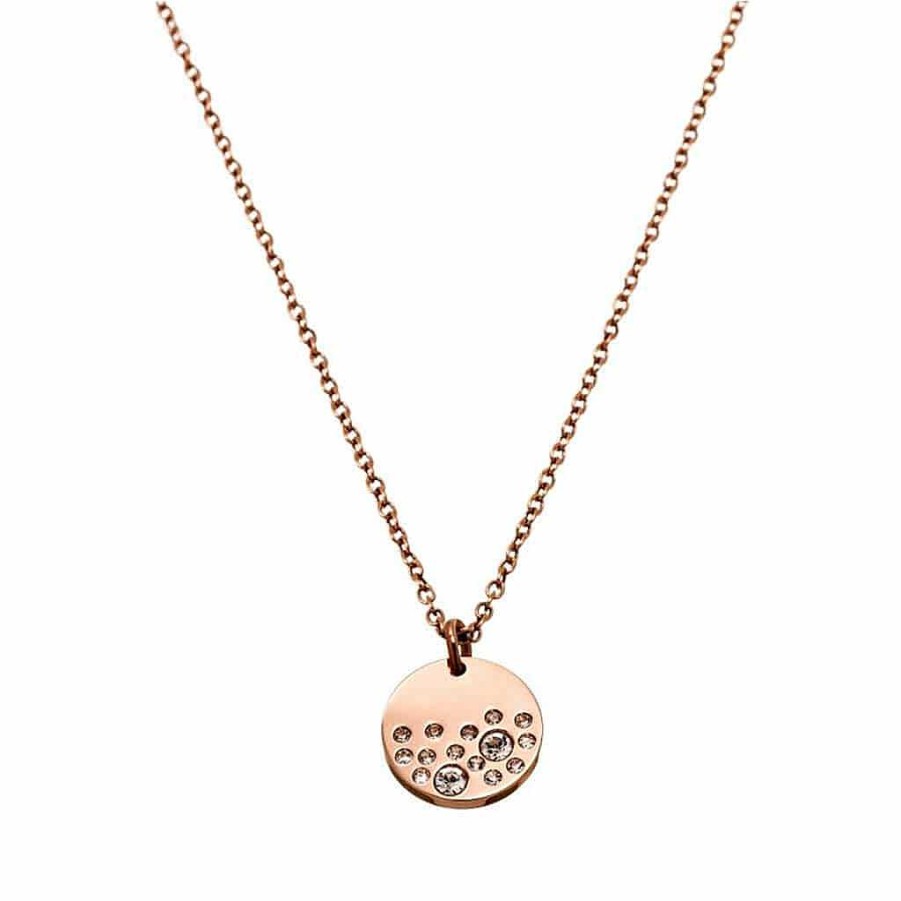 Halsband Edblad Smycken, Halsband, Armband, Örhängen | Edblad Sparkle Necklace Rose Gold