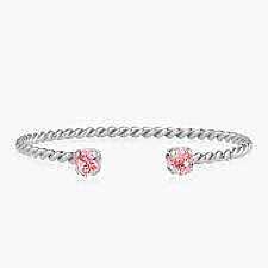 Armband Caroline Svedbom Smycken | Caroline Svedbom Armband Mini Twisted Bracelet / Light Rose Guld