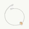 Armband Lily and Rose Smycken | Lily And Rose Miss Luna Bracelet Golden Brown Topaz