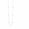 Halsband Efva Attling Smycken, Örhängen, Ringar | Efva Attling Love Bead Long Necklace - Silver