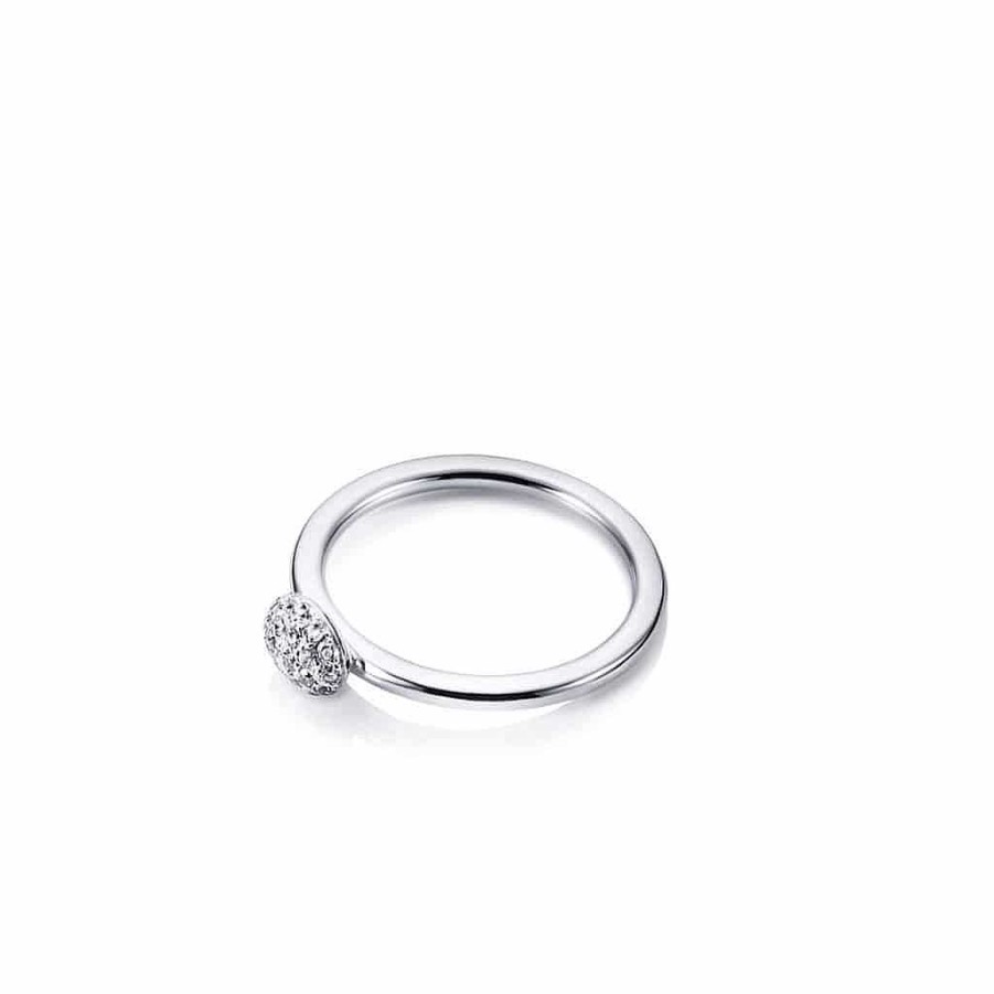 Ringar Efva Attling Smycken, Örhängen, Ringar | Efva Attling Love Bead Ring - Diamonds