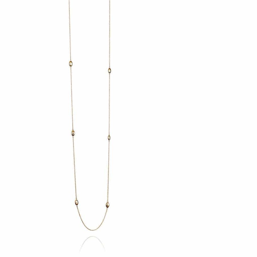 Halsband Efva Attling Smycken, Örhängen, Ringar | Efva Attling Love Bead Long Necklace - Gold