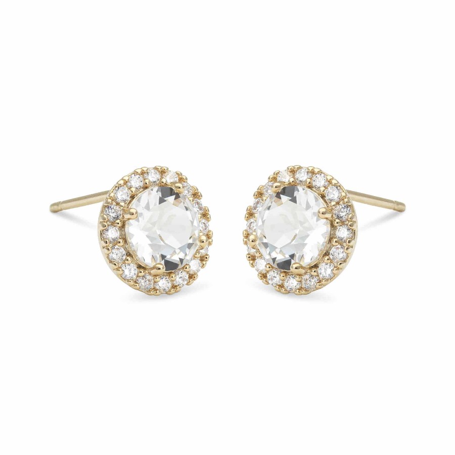 Orhangen Lily and Rose Smycken | Lily And Rose Stella Earrings - Crystal (Gold)