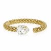 Armband Caroline Svedbom Smycken | Caroline Svedbom Armband Classic Rope Bracelet / Crystal Guld