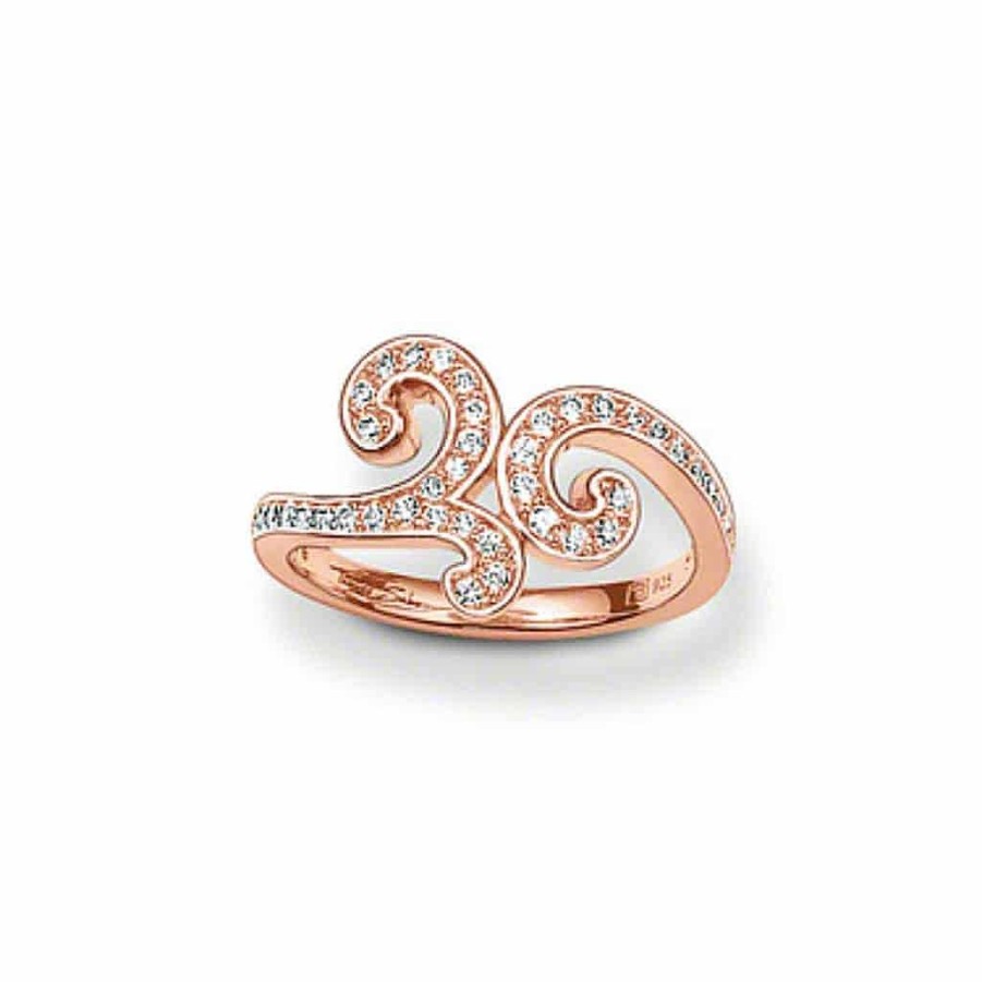 Ringar Thomas Sabo Smycken, Halsband | Thomas Sabo Ring Tr1953-416-14