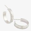 Orhangen Syster P Smycken | Syster P Space Dust Hoops Silver