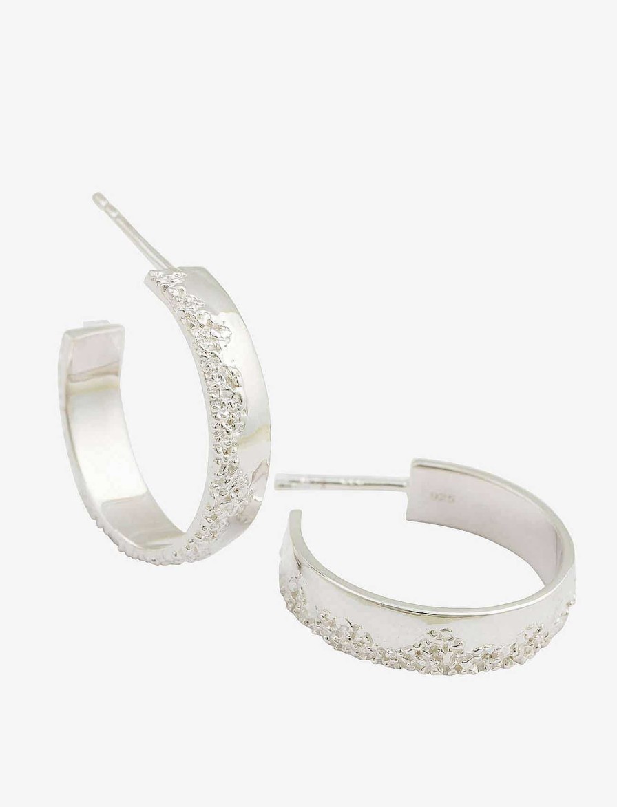 Orhangen Syster P Smycken | Syster P Space Dust Hoops Silver