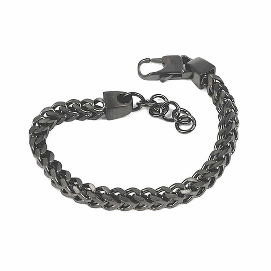 Armband Arock Smycken | Arock Herrsmycken Iggy Armband Gunmetal