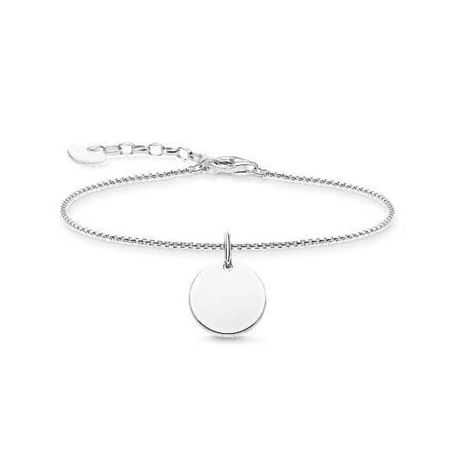 Armband Thomas Sabo Smycken, Halsband | Thomas Sabo Bracelet Disc Silver