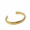 Armband Syster P Smycken | Syster P Bolded Bangle Gold