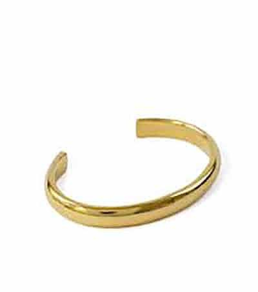 Armband Syster P Smycken | Syster P Bolded Bangle Gold