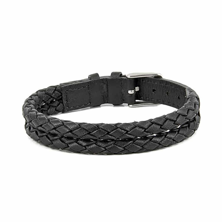 Armband Arock Smycken | Arock Herrsmycken Liam Armband Svart