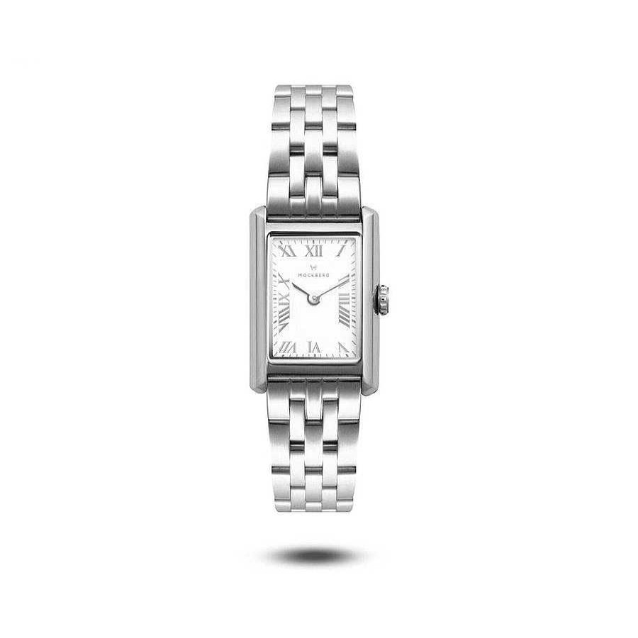 Klockor Mockberg Klockor | Mockberg Damklocka Timeless Silver Mo875