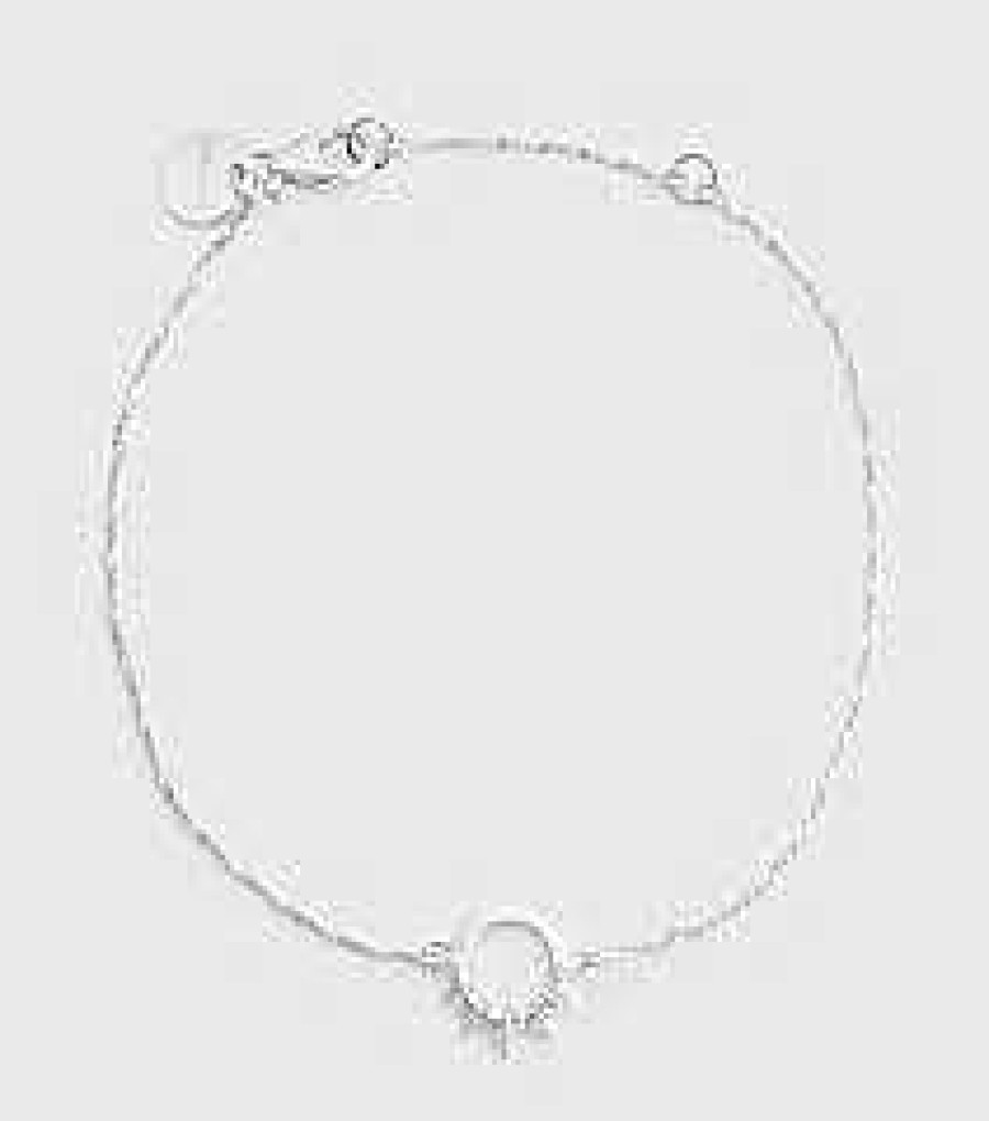 Armband Syster P Smycken | Syster P Uma Circle Bracelet Silver