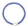 Armband Syster P Smycken | Syster P Santa Monica Bead Bracelet Silver Blue