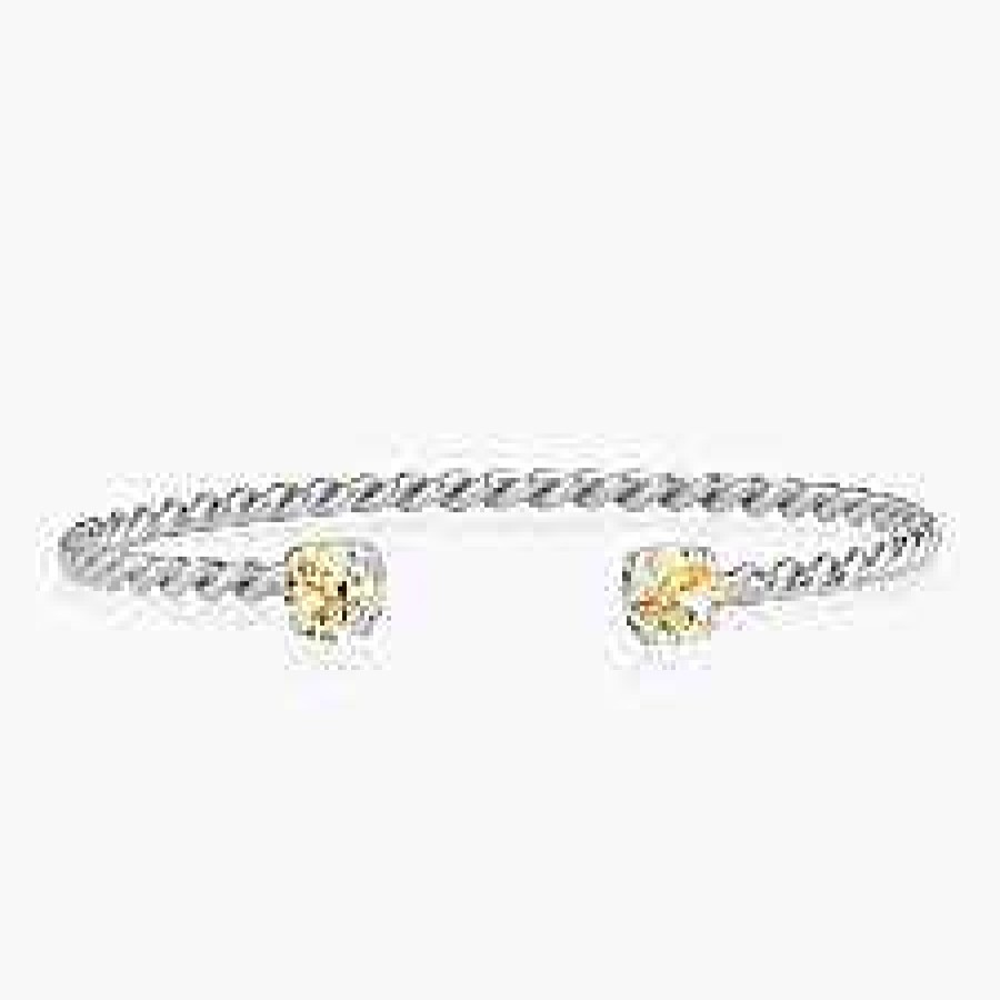 Armband Caroline Svedbom Smycken | Caroline Svedbom Armband Mini Twisted Bracelet / Jonquil Guld