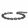 Armband Arock Smycken | Arock Charlie Chain Armband Svart Antik