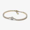 Armband Pandora smycken, Berlock, Ringar | Pandora Sparkling Halo Tennis Bracelet 569416C01