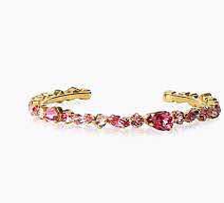 Armband Caroline Svedbom Smycken | Caroline Svedbom Antonia Bangle / Rose Combo Guld