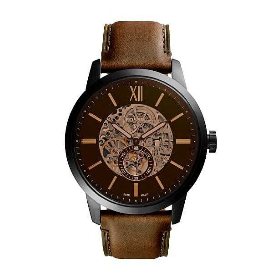 Klockor Fossil Klockor | Fossil Herrklocka 48Mm Townsman Me3155