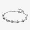 Armband Pandora smycken, Berlock, Ringar | Pandora Armband Med Glittrande Stavar 593009C01