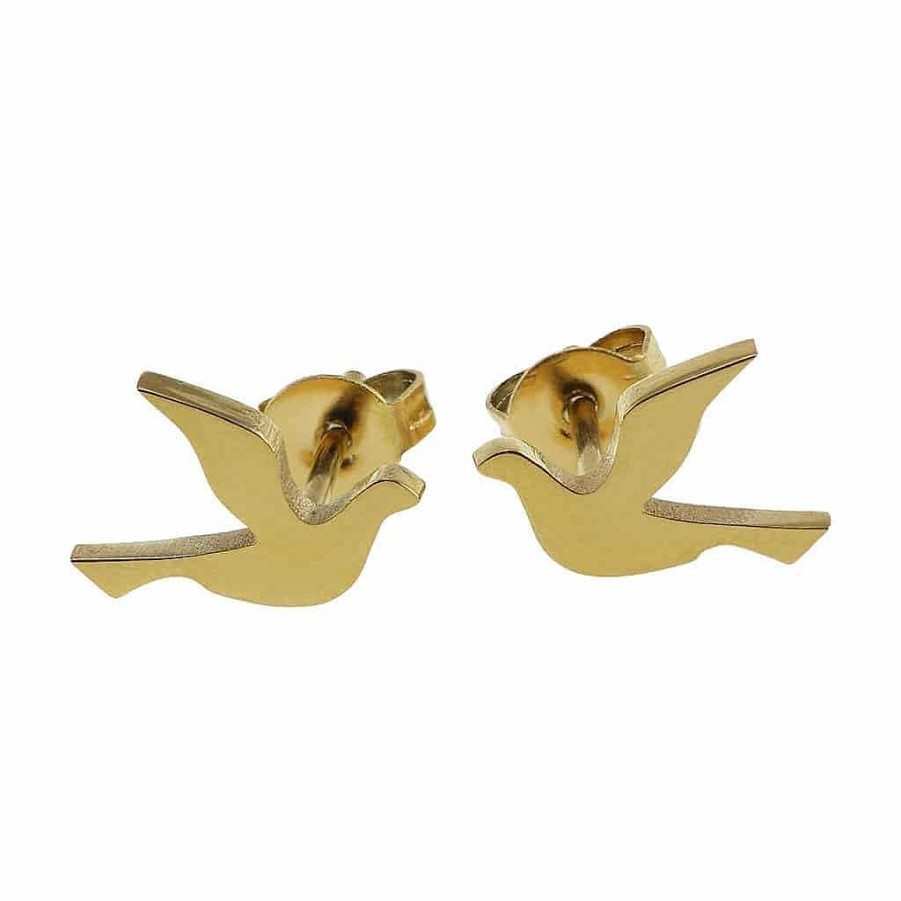 Orhangen Edblad Smycken, Halsband, Armband, Örhängen | Edblad Dove Studs Small Gold