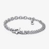 Armband Pandora smycken, Berlock, Ringar | Pandora Shooting Star Double Chain Bracelet 592409C01