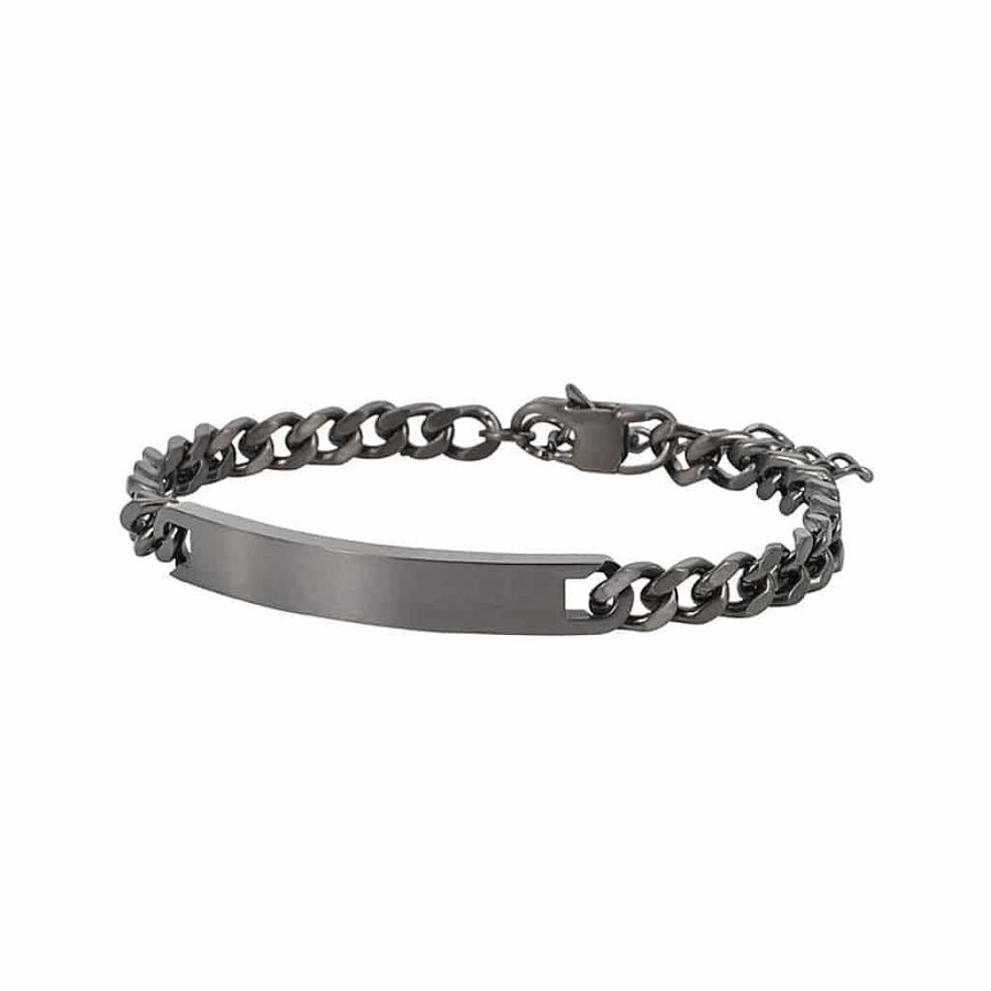 Armband Arock Smycken | Arock Tom Armband Gunmetal