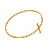 Armband Edblad Smycken, Halsband, Armband, Örhängen | Edblad Divine Cross Bangle Matt Gold